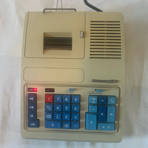 Vintage Burroughs adding machine - Picture 6 of 6